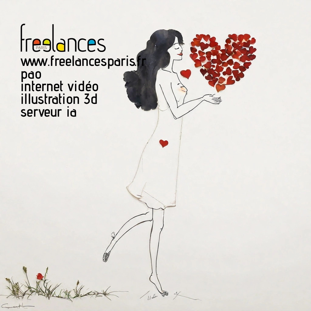 Pao mise en page internet vidéo illustration 3d serveur IA générative AI freelance paris studio de création magazines yrmc8ug0